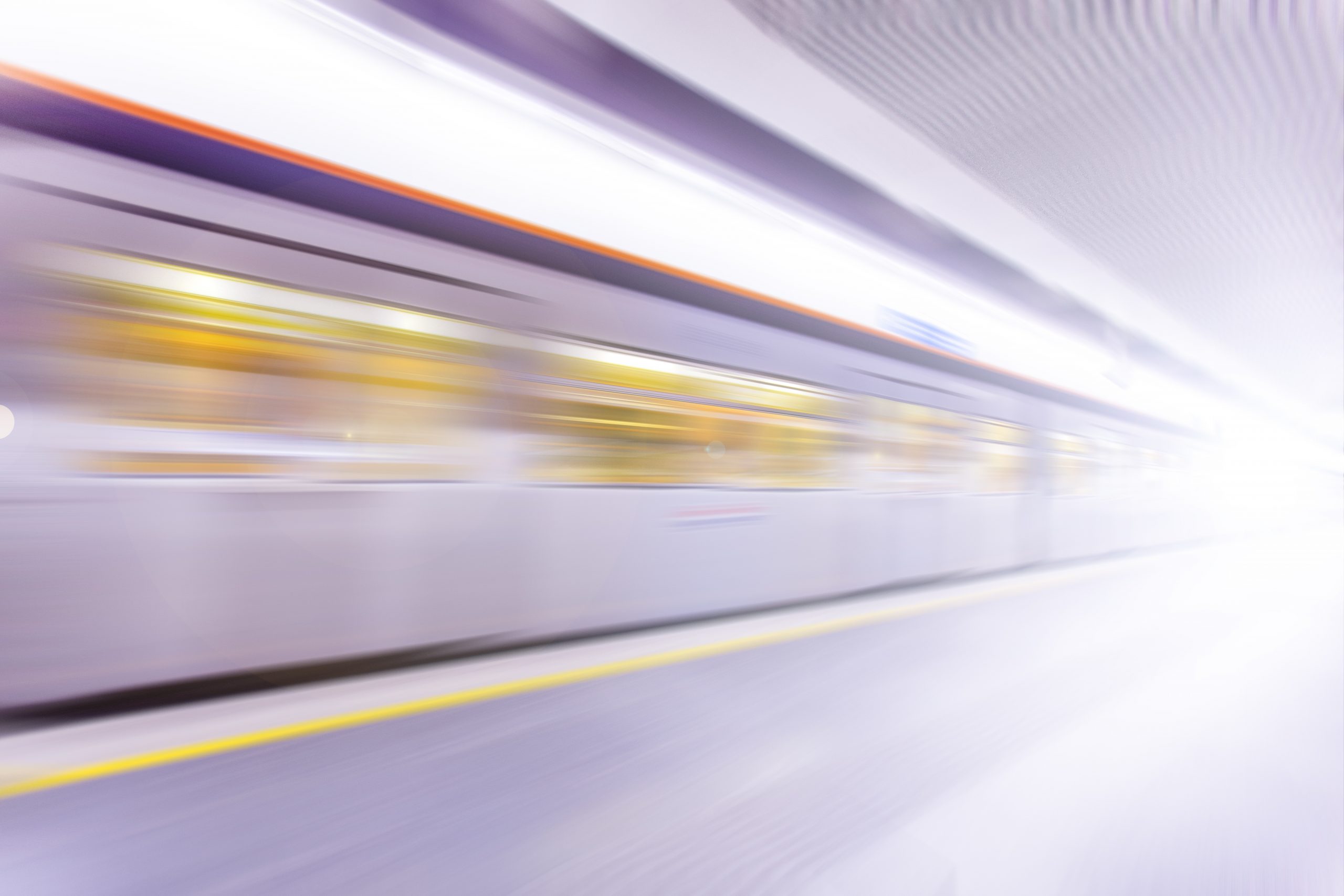 A photograph of a train